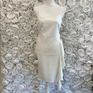 White cotton dress